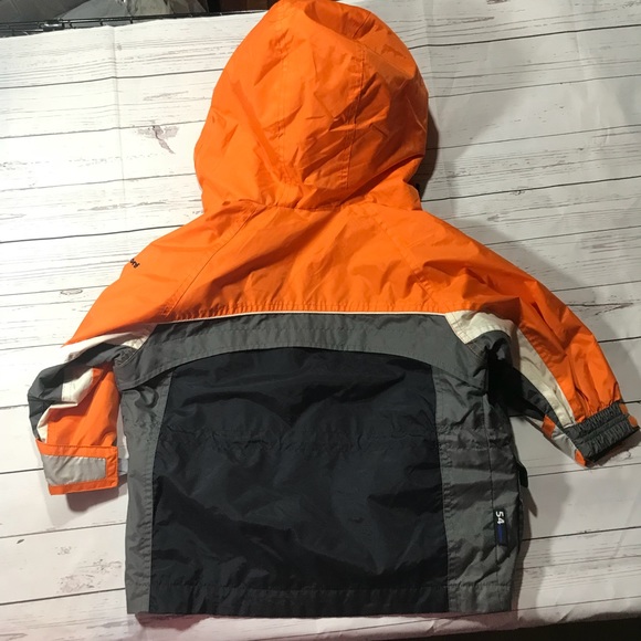 London fog windbreaker jacket 2t blue orange - Picture 4 of 4
